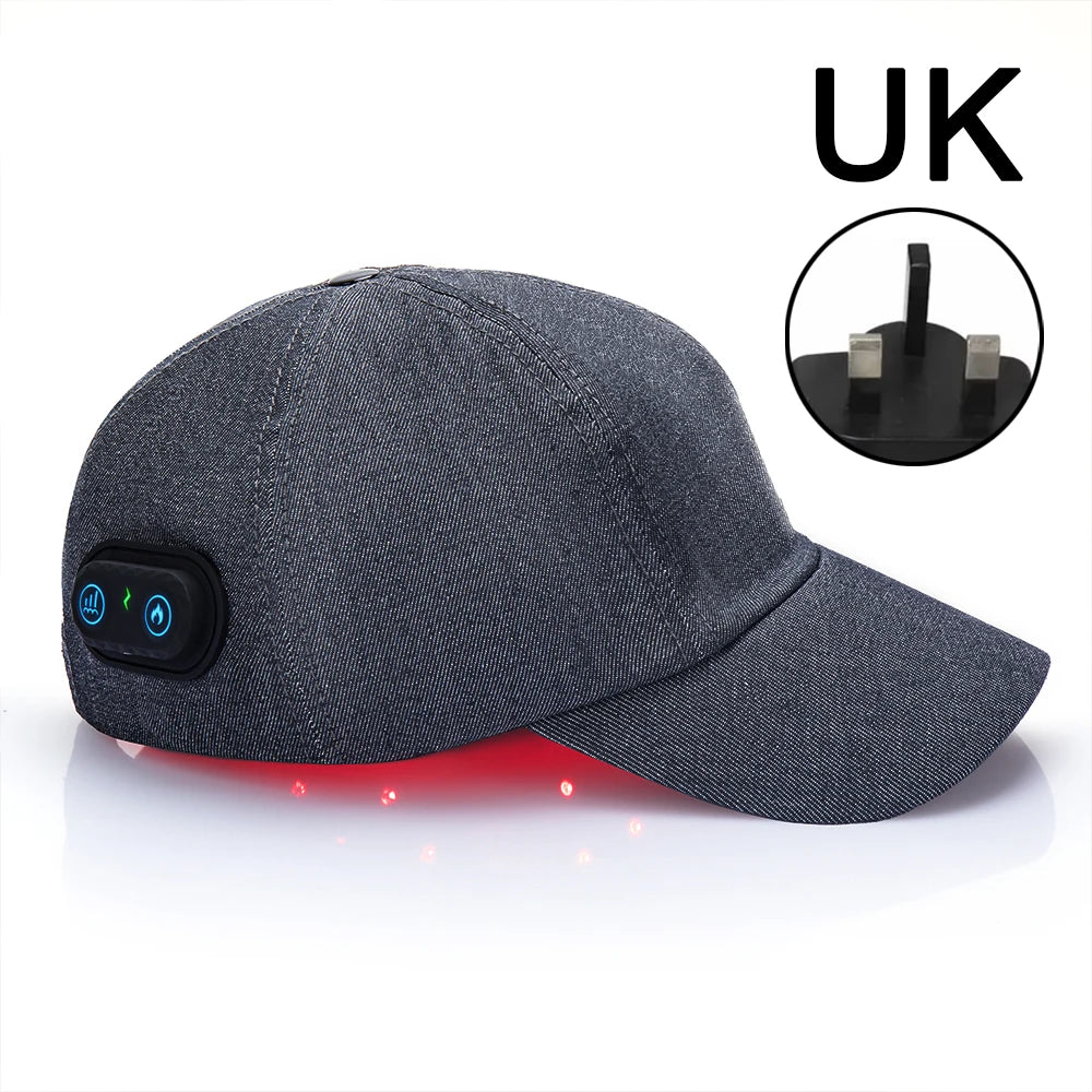 New Infrared LEDs 660nm&850nm Red Light Therapy Hair Growth Cap For Hair Regrowth Anti Hair Loss Relax Scalp Anti-inflammatory Quick Pick Grocers